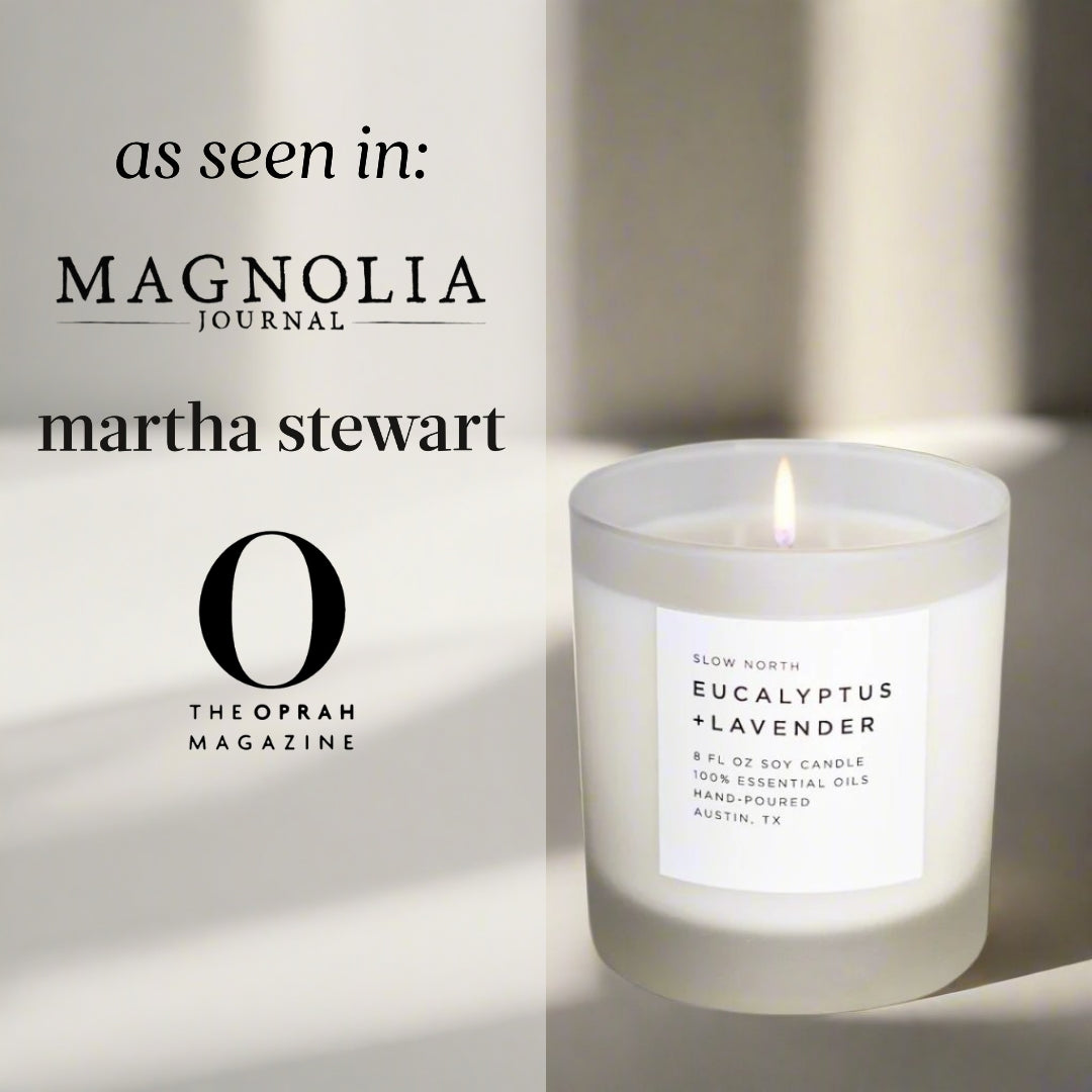 Eucalyptus and Lavender Candle
