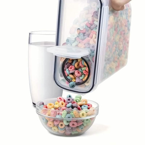 4-Piece Airtight Cereal Storage Container Set