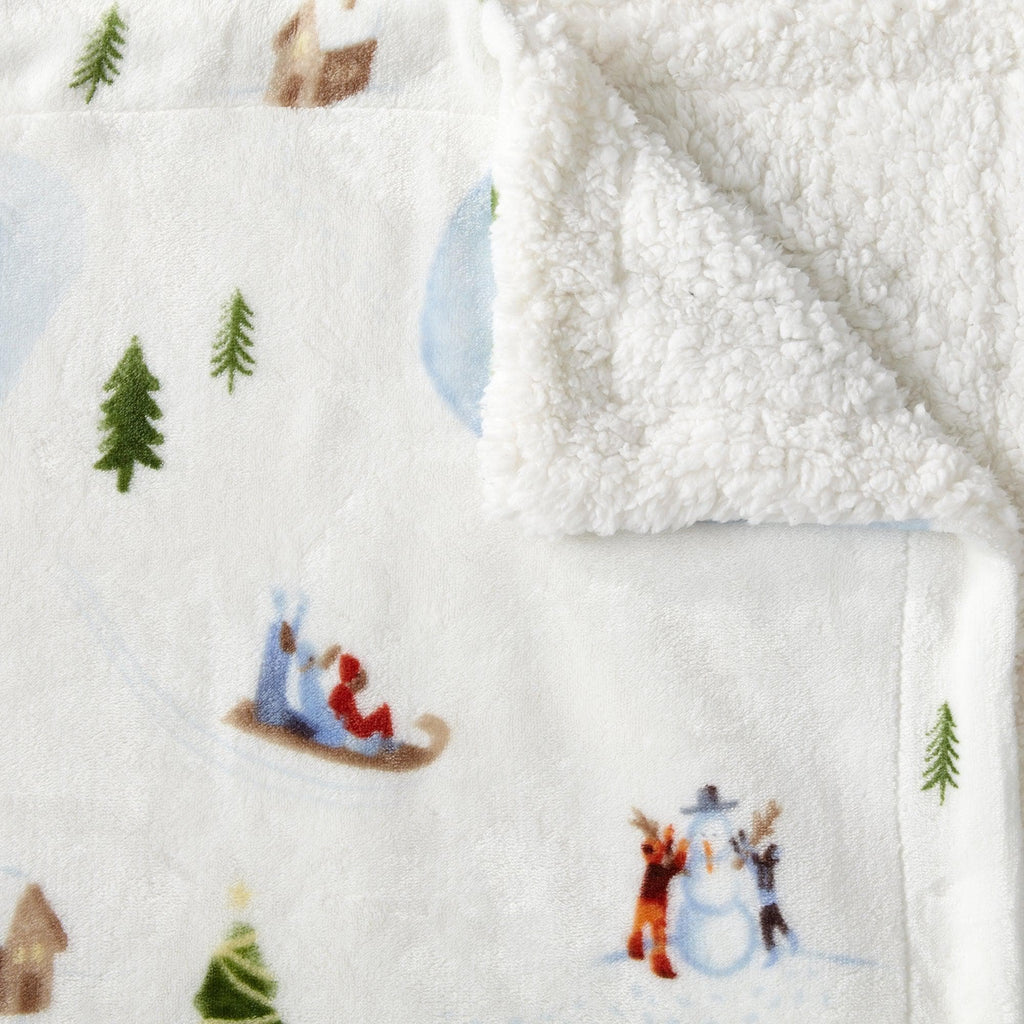 Sherpa Throw Blanket