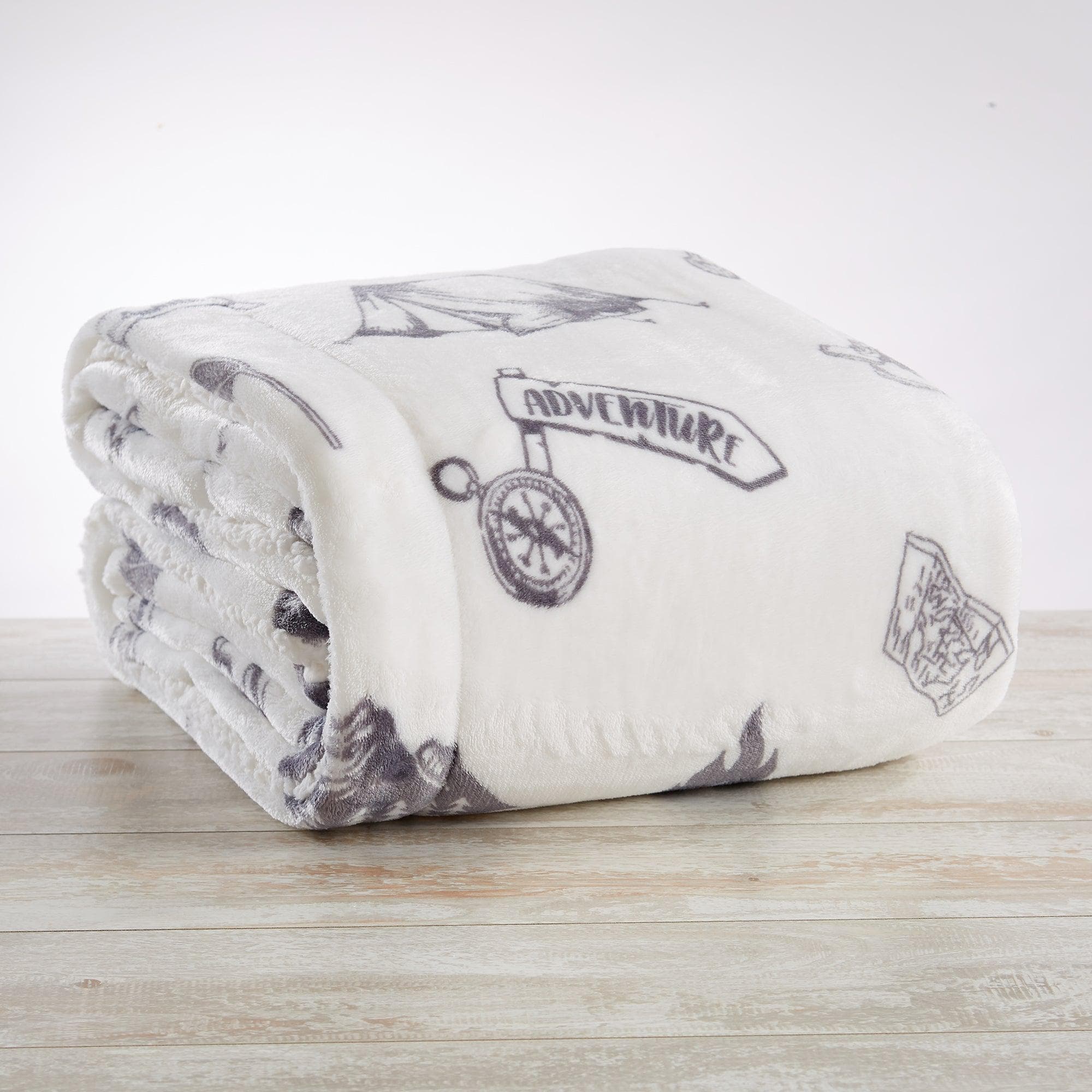 Sherpa Throw Blanket