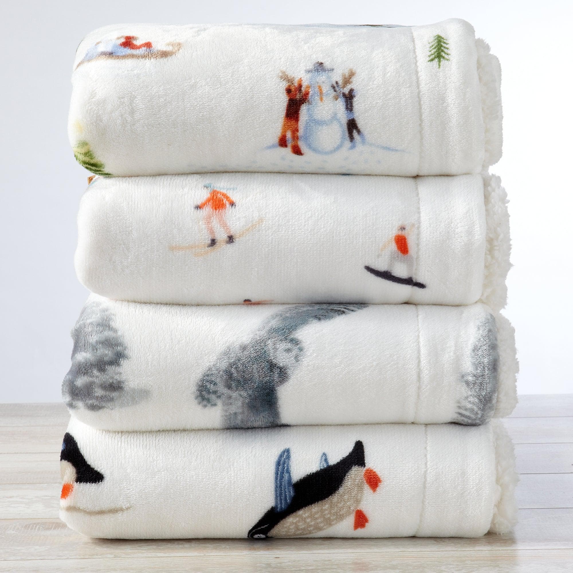 Sherpa Throw Blanket