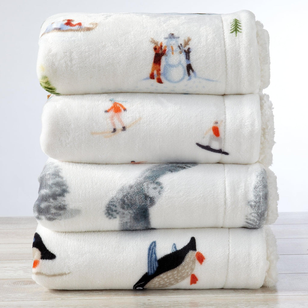 Sherpa Throw Blanket