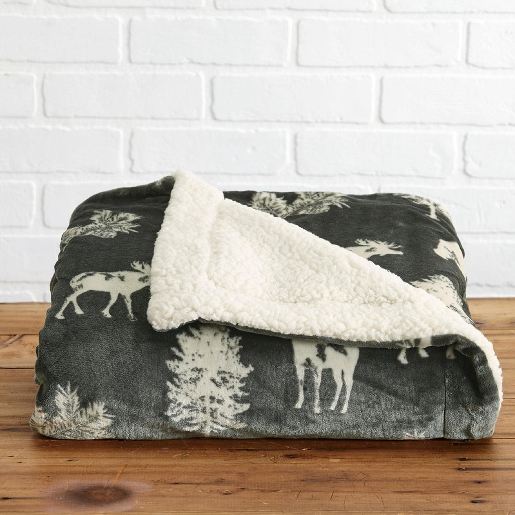 Sherpa Throw Blanket