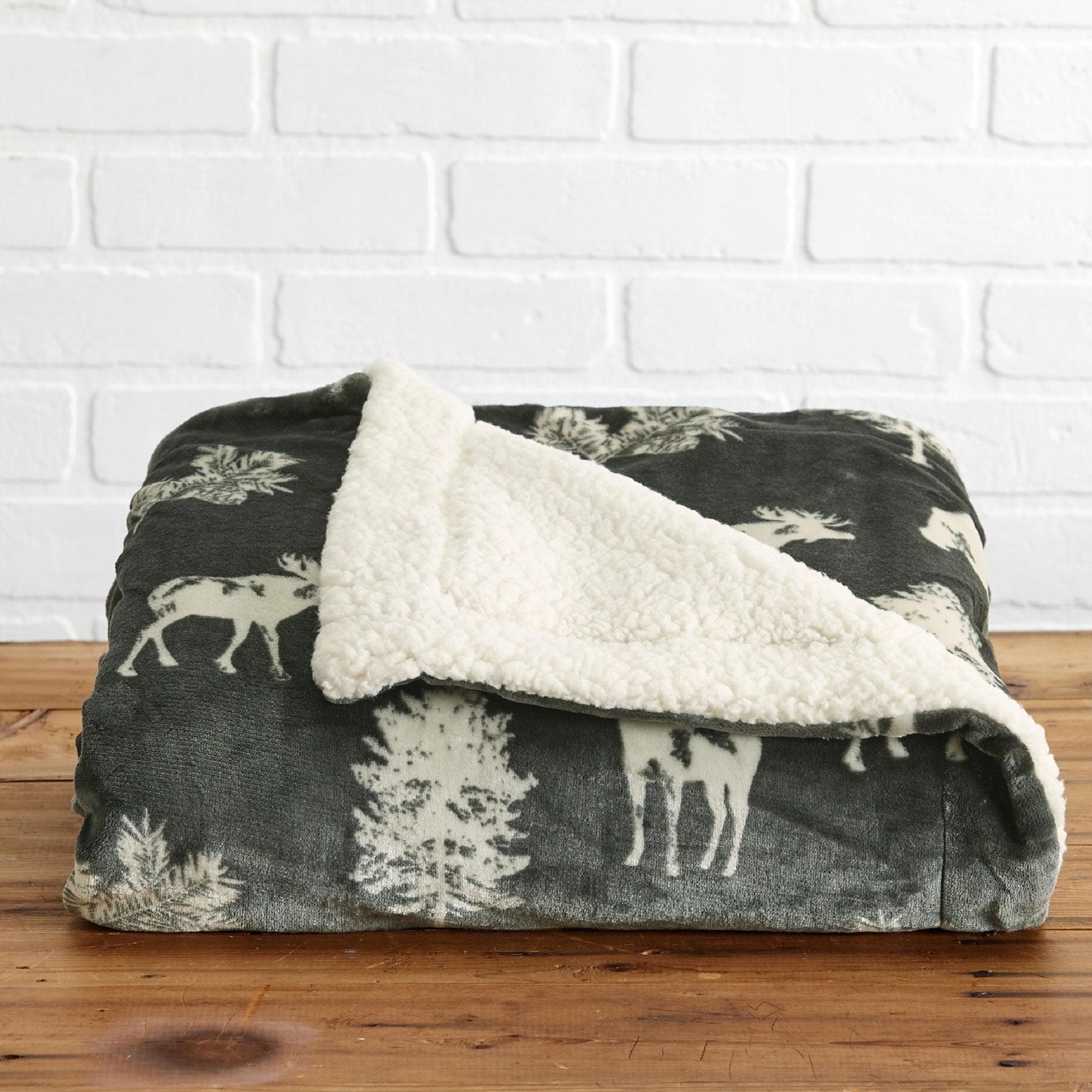 Sherpa Throw Blanket